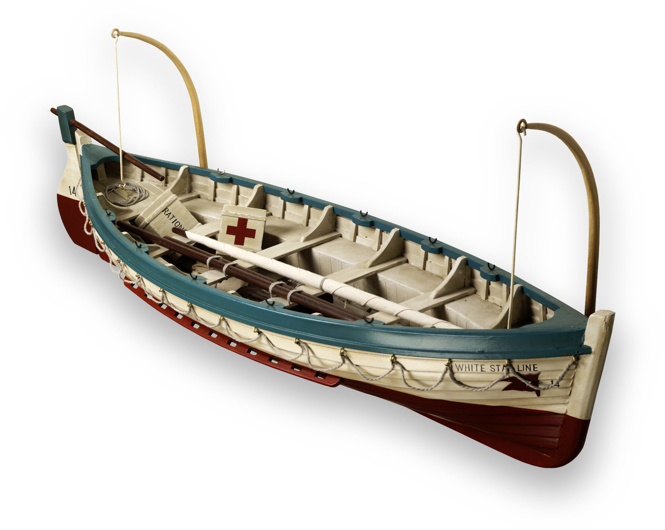 White Star Boat Model